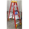 Image 1 : Werner T6206 Step Ladder, 6'H, 300 lb. Capacity