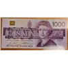 Image 1 : One 1988 Canadian One Thousand Dollar Bill