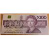 Image 1 : One 1988 Canadian One Thousand Dollar Bill