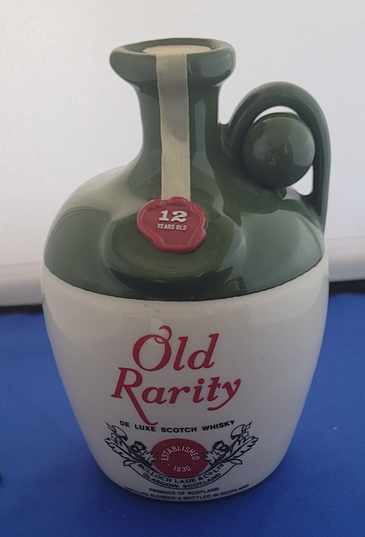 Old Rarity De Luxe Scotch Whiskey