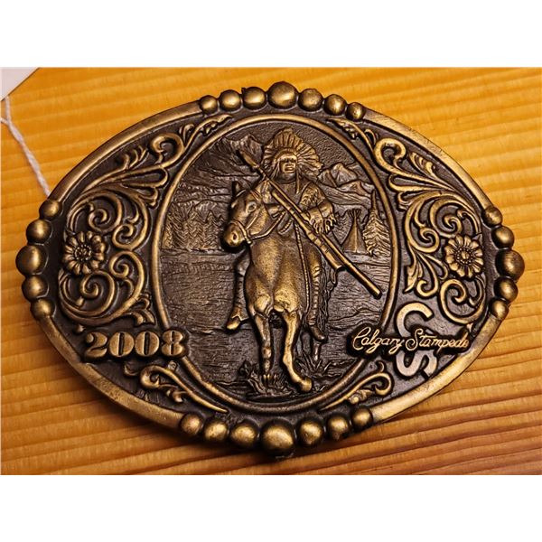 2008 Calgary Stampede Belt Buckle