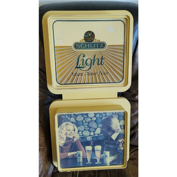 Schlitz Light- Natural Pilsner Beer Sign From 1976 (Working)