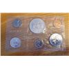 Image 1 : 1964 RCM Uncirculated Silver Dollar Coin Set in Sealed Package