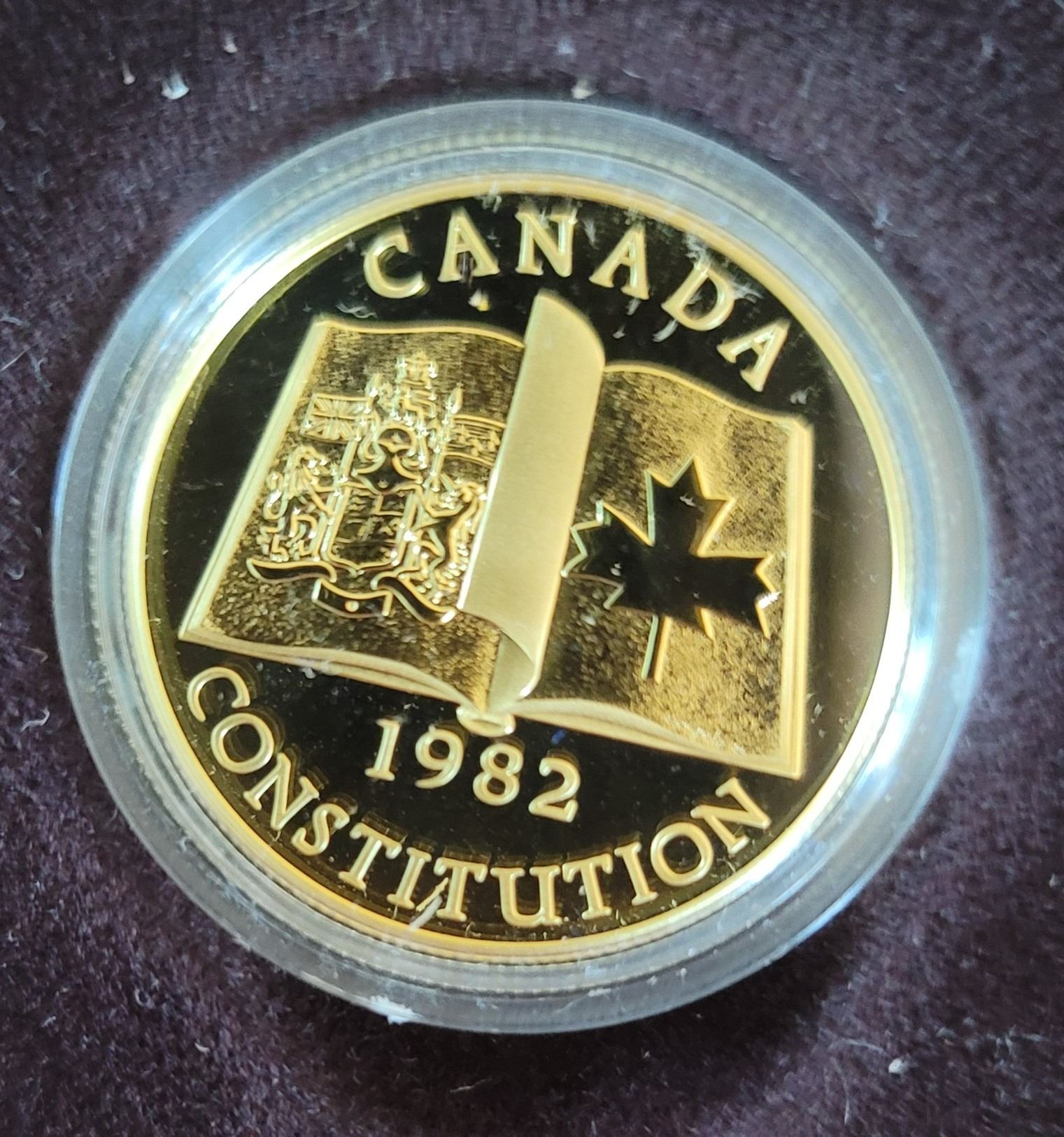 1982 RCM Canadian 100 Dollar Gold Coin 1982-rcm-canadian-100-dollar-gold-coin