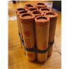 Image 3 : Ten Rolls of Canadian Pennies of Various Years