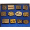 Image 1 : Lot of Twelve “Booze and Jeans” Themed Belt Buckles