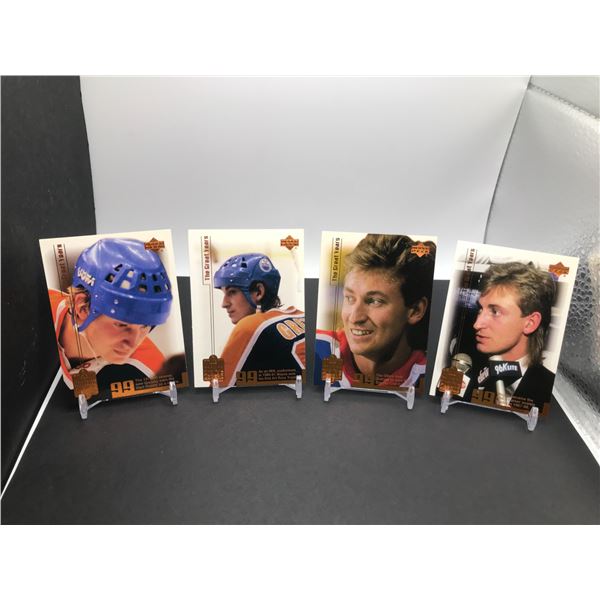 LOT OF WAYNE GRETZKY HOCKEY CARDS