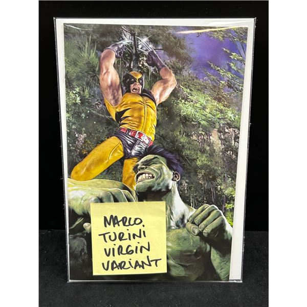 MARVEL COMICS HULK NO.1 MARCO TURINI VARIANT VIRGIN