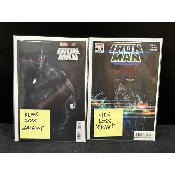 MARVEL COMICS IRON MAN 22 ALEX ROSS VARIANT LOT