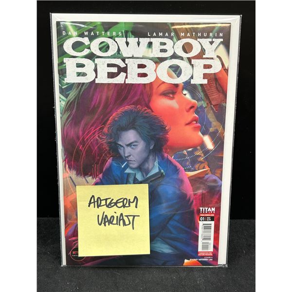 TITAN COMICS COWBOY BEBOP NO.1 ART GERM VARIANT