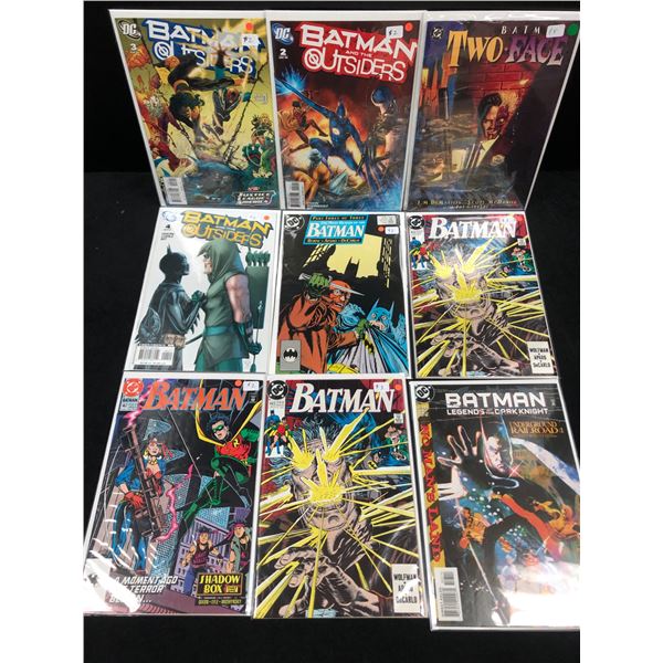 DC COMICS BATMAN COMIC BOOK LOT