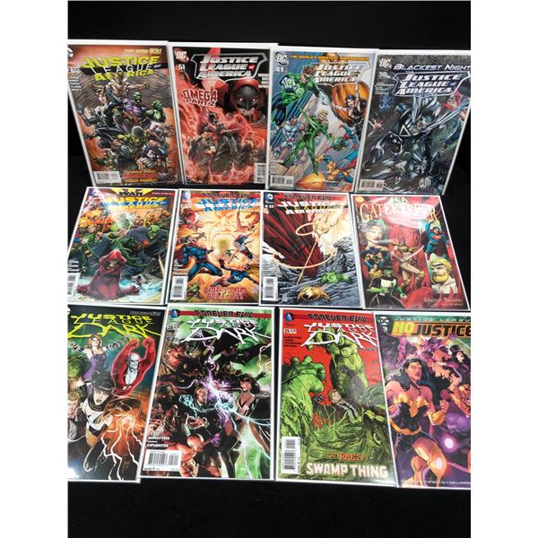 DC COMICS JUSTICE LEAGUE COMIC BOOK LOT