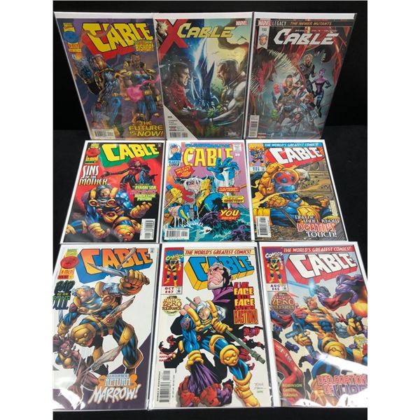 LOT OF CABLE COMICS (MARVEL COMICS)