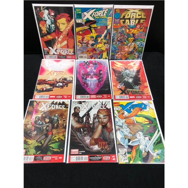 LOT OF X-FORCE COMICS (MARVEL COMICS)