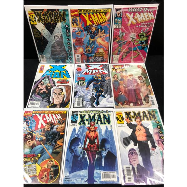 LOT OF X-MAN COMICS (MARVEL COMICS)