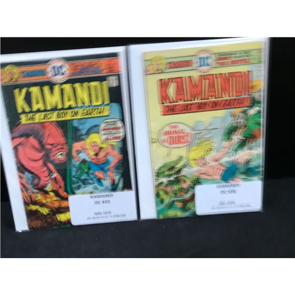 LOT OF 2 KAMANDI  (DC COMICS)