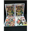 Image 1 : LOT OF 4 VINTAGE COMICS IRONJAW AND HOURMAN (ATLAS COMICS)