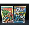 Image 1 : THE MIGHTY THOR # 238 AND SUB-MARINER #55   MARVEL COMICS