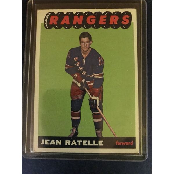 1965-66 TOPPS HOCKEY JEAN RATELLE