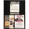 Image 2 : NHL HOCKEY ROOKIE AND INSERT CARD LOT (AUTOS AND JERSEY CARDS SOME RCS)