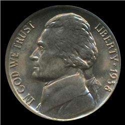 1938D Jefferson Nickel Graded MS67 (COI-4397)
