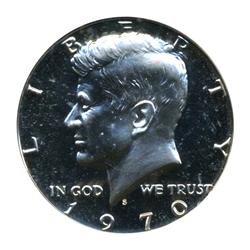 1970S Kennedy Half ICG PR70 CAM (COI-4616)