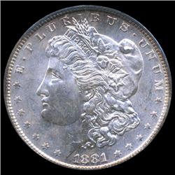 1881S Morgan Dollar Graded MS68 RARE Variety (COI-4996)
