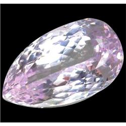 22.8ct Brilliant 27X13mm Sweet Pink Natural Kunzite AAA FLAWLESS (GEM-11142)