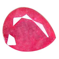 0.95ct Natural Red Ruby Pear Gemstone (GEM-11151)