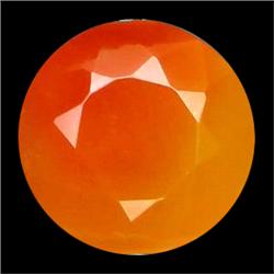 1.43ct Roound Cut Top AAA Orange Yellow Opal (GEM-11685)