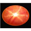 Image 1 : 5.25ct Oval Cabochon Natural Top Red 6 Ray Star Ruby (GEM-11985)