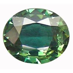 .65ct VVS Superb Oval Blue Green Natural Thai Sapphire (GEM-12002)