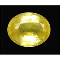 .98ct Oval Cut Top AAA Yellow Sapphire (GEM-12228A)