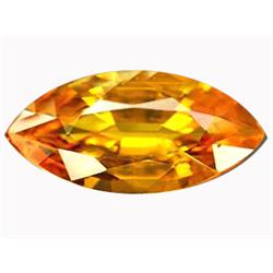 1.51ct  Miraculous Natural Yellow Orange Sapphire Gem VVS (GEM-12747)