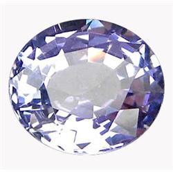 1.15ct Shinning AAA Violet Blue Natural Tanzanite FLAWLESS (GEM-13161)