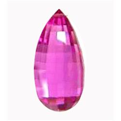 14.4ct Lovely Pinky Briolette AAA Topaz (GEM-14087B)