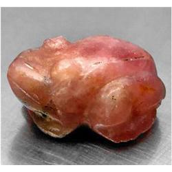 12.94ct Frog Hand Carved Pinkish Red Ruby (GEM-15419)