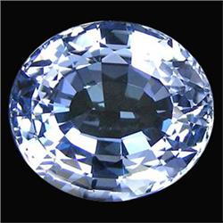 14.20ct  Genuine Oval Sky Blue Quartz (GEM-15431)