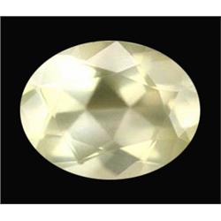 3.76ct Attractive Yellow Oval Cut Andesine (GEM-15508)