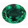 Image 1 : 21.65ct Premium Oval Cut Deep Green Quartz Brazil Rare (GEM-15527)