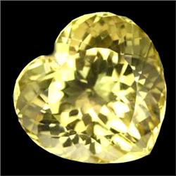 23.74ct Deluxe Yellow Heart Cut Citrine (GEM-15618)