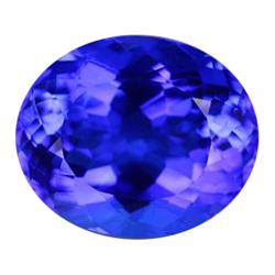 20ct First Class Oval Cornflower Blue Quartz Brazil Gem (GEM-15621)