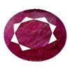 Image 1 : 6.60ct Natural Red Ruby Oval Gemstone (GEM-11602)