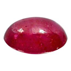 0.85ct Natural Red Ruby Oval Gemstone (GEM-11614)