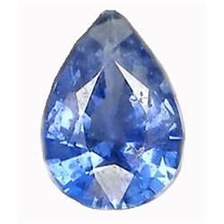  0.88ct Pear Cut Top AAA Blue Sapphire Cylon VVS (GEM-11858)