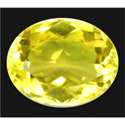 4.85ct Marvelous AAA Yellow Oval Cut Citrine (GEM-11965)
