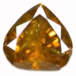 0.20ct Orange Brown Pear Natural Diamond (GEM-14828)