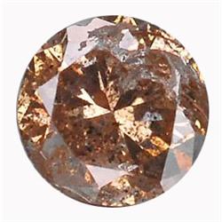 0.09ct  Round Cut Unheated Fancy Diamond (GEM-15354)