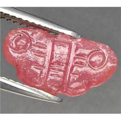3.32ct Butterfly Hand Carved Pink Ruby (GEM-15409)