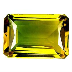 20.50ct  Noble Emerald Cut Bi Color Citrine (GEM-15633)